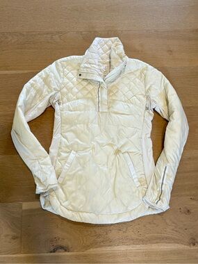 LULULEMON what the fluff down pullover size 8